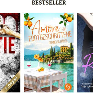 "Amore für Fortgeschrittene" - Liebesroman für die Generation 50plus - Bestseller bei meinem Verlag