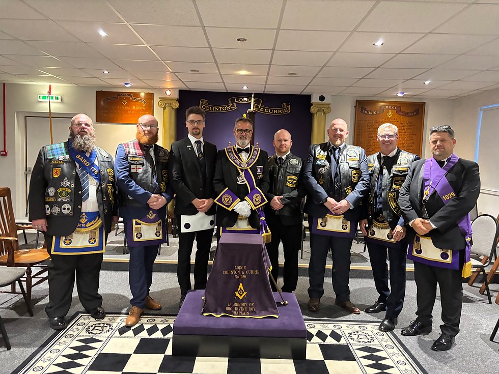 The Guards Supporting Their Brothers and New Fellow Master Masons