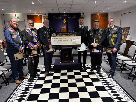 Masonic Bikers Support Local Martial Arts Charity