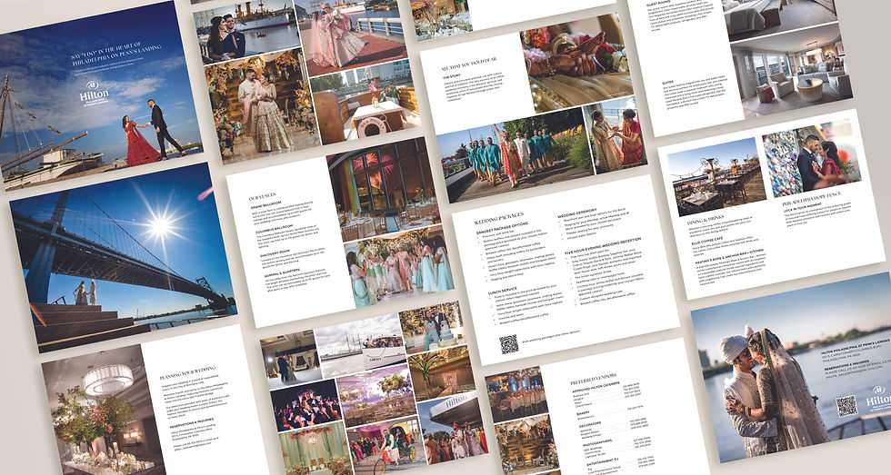 Hilton Wedding Package Sales Kit