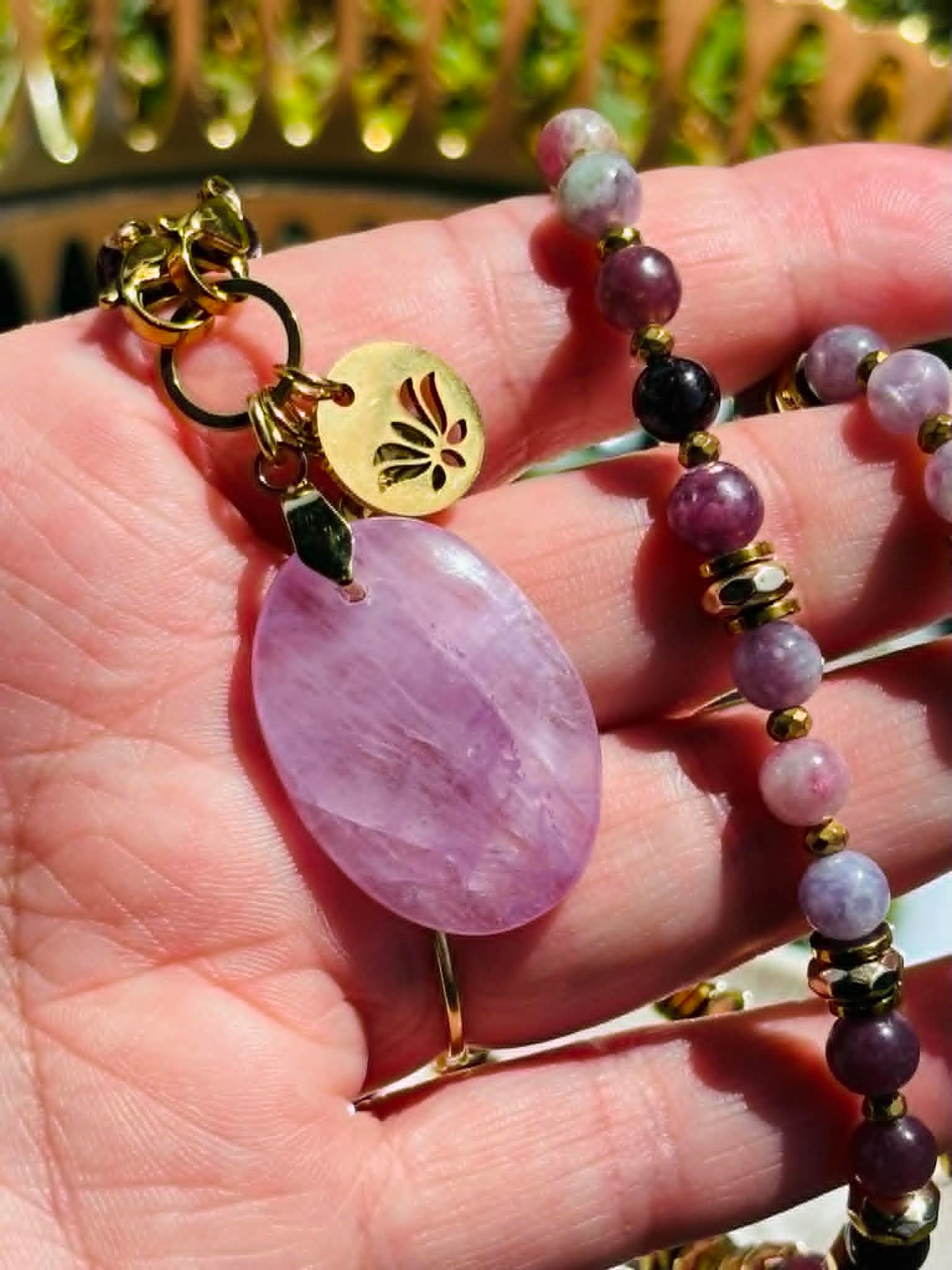 Pendentif Kunzite