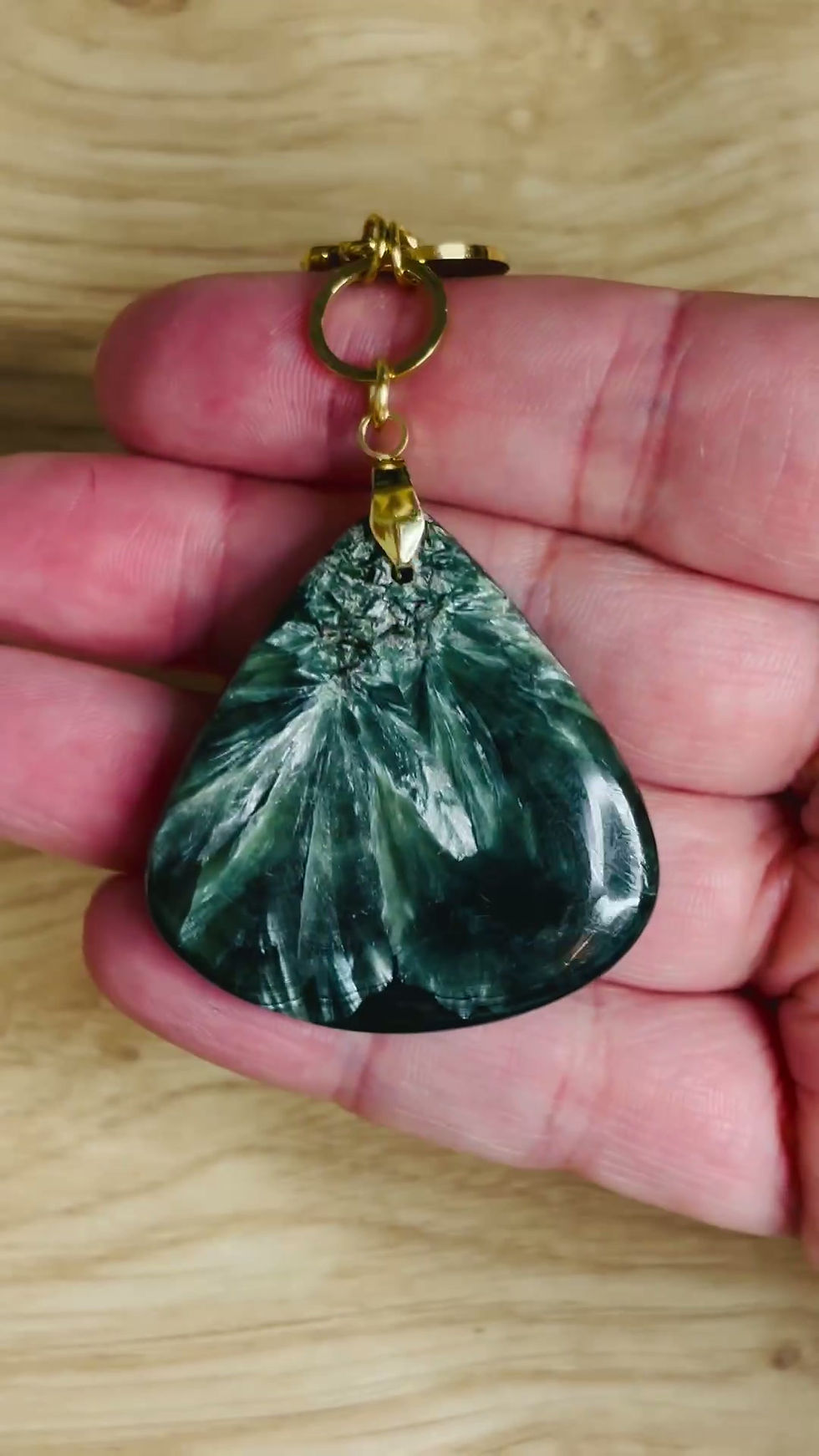 Miniature : Pendentif Séraphinite