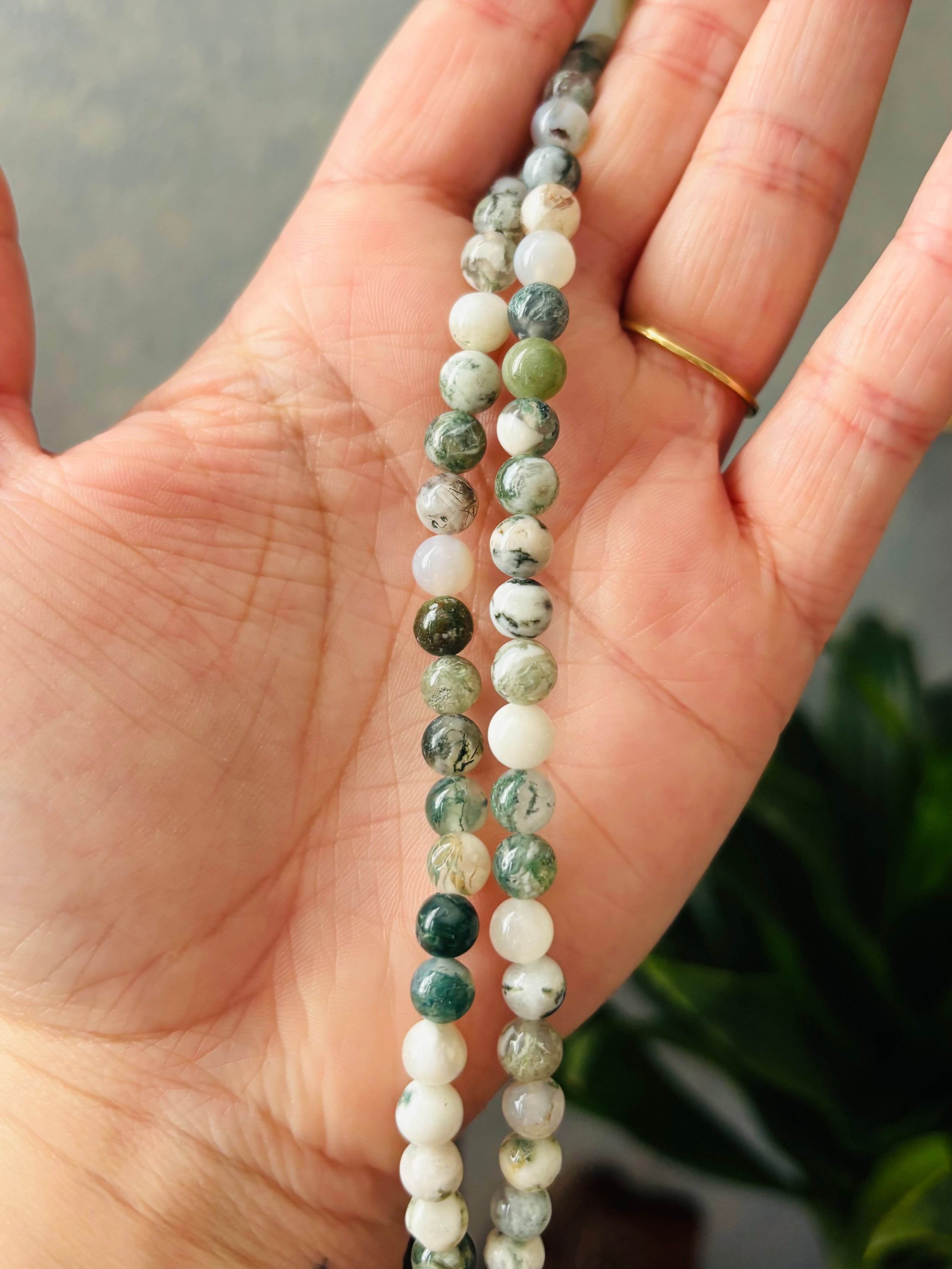 Bracelet Alma - Agate arbre