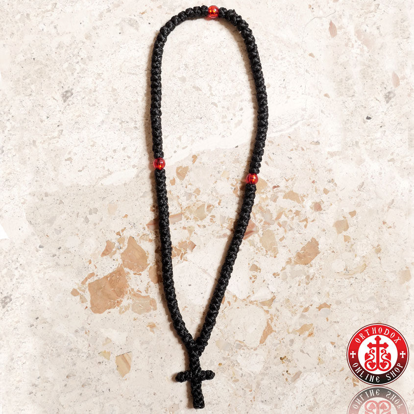 Prayer Rope with 100 Thin Knots