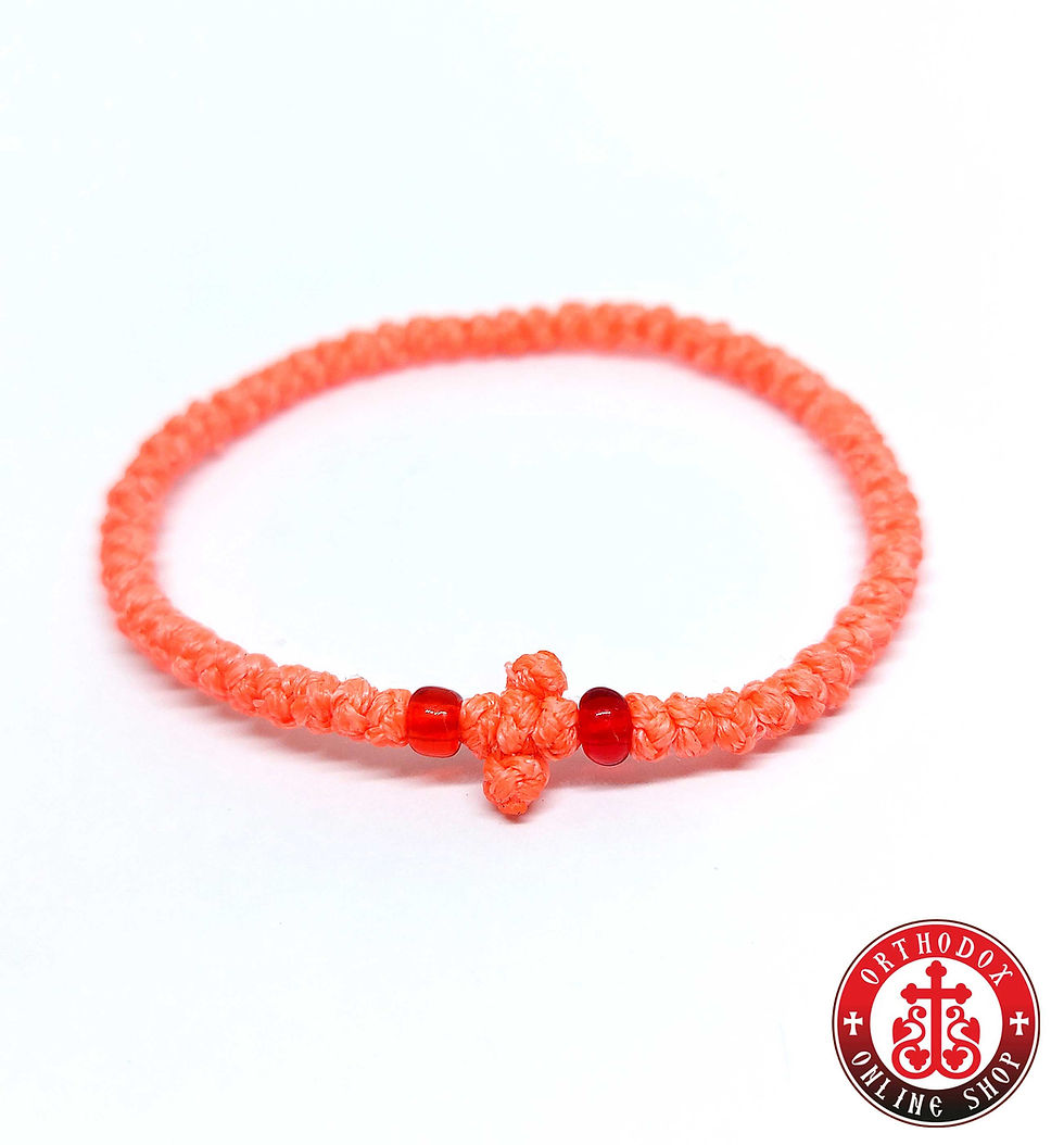 Thumbnail: Waxy Prayer Rope with Thick Knots