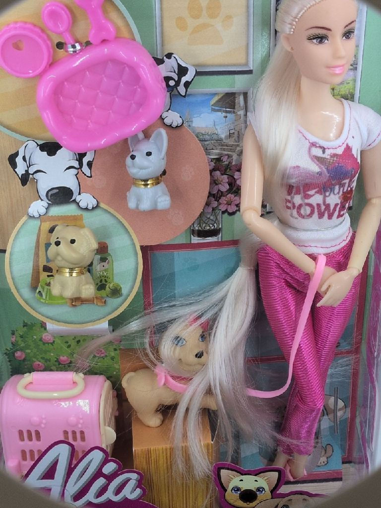 Alia Happy Pet Doll Set