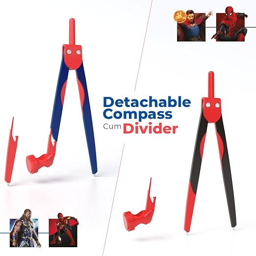 Thumbnail: compass and divider camlin