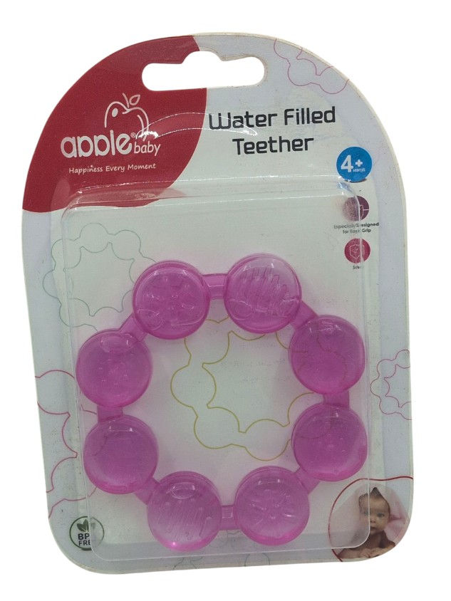 Thumbnail: Apple Water Filled Teether Ring Design
