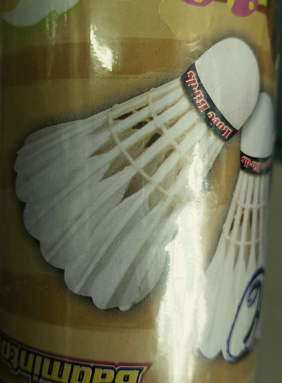 Thumbnail: Vilko Love Birds Feather Shuttlecock