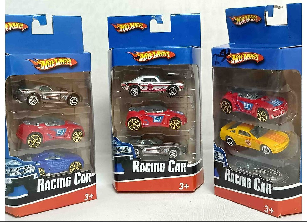 Thumbnail: Hot Wheel 3 Pcs Die Cast Cars