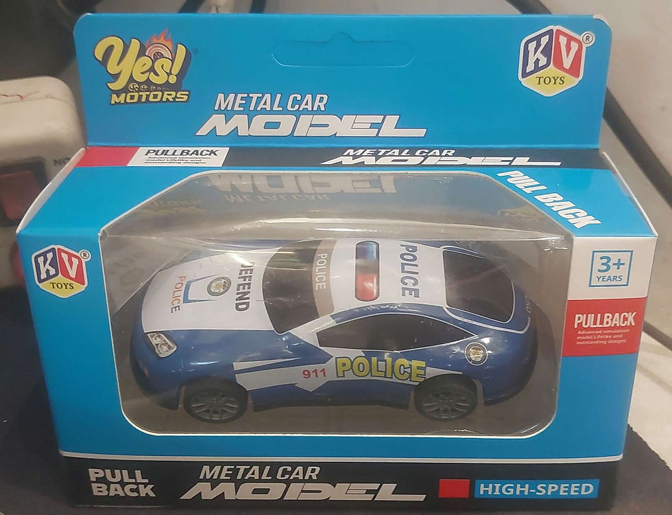 KV Toyals Pullback Model Car
