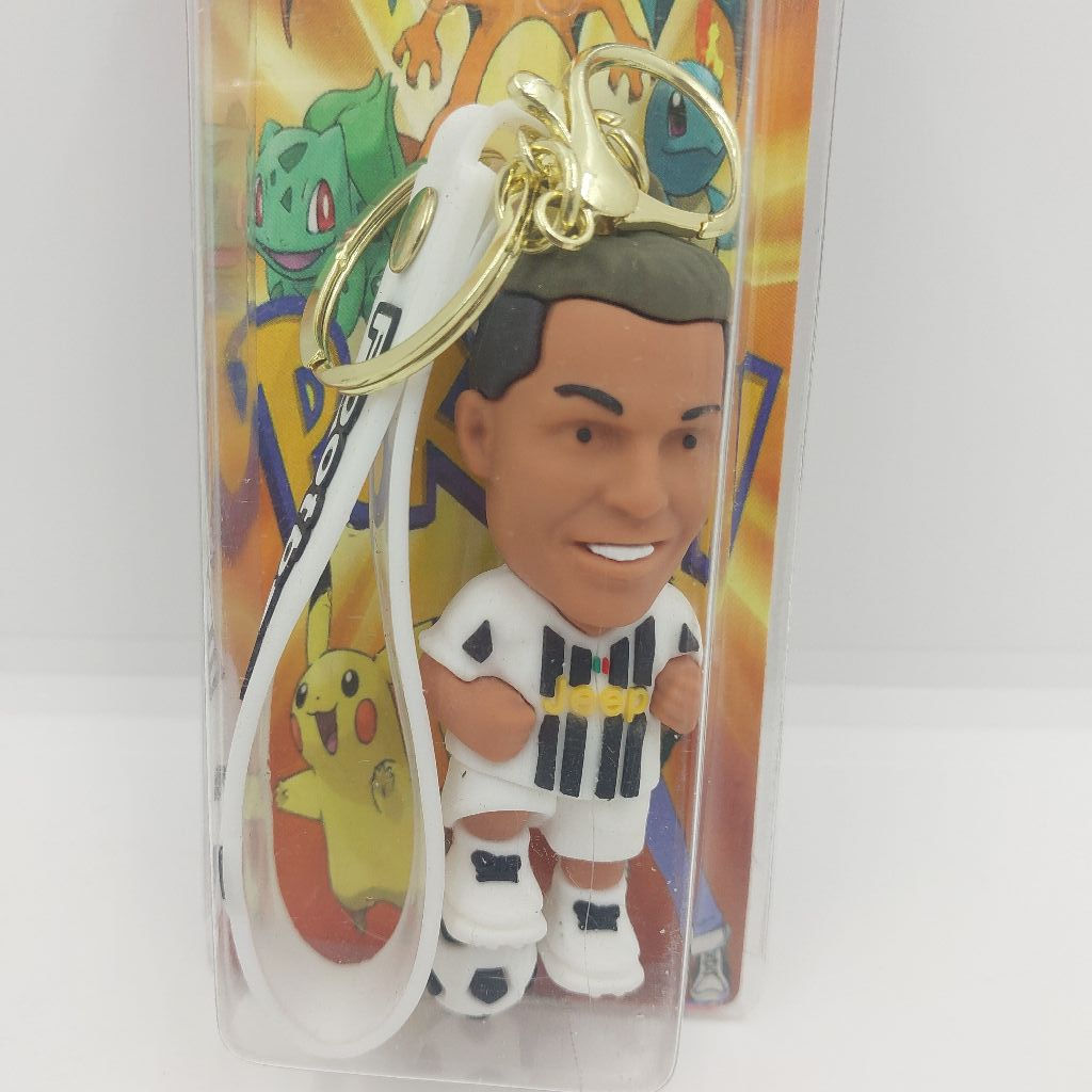 Ronaldo Football Keychain