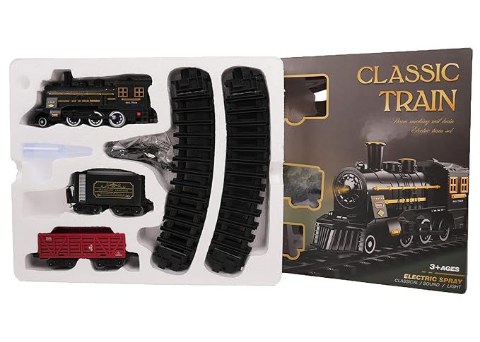 Thumbnail: Retro Classic Train With Electric Spray and Light