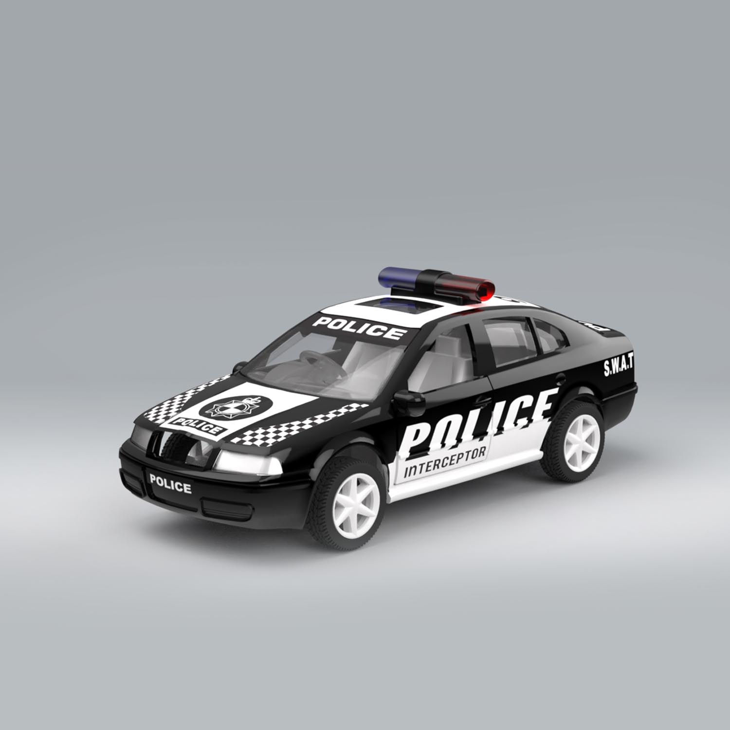 Swat Interceptor Police Car