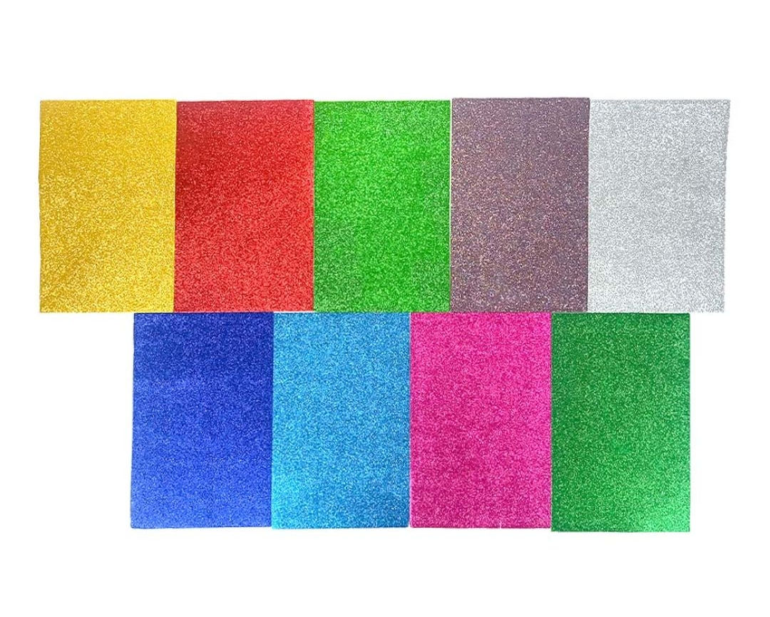 EVA Glitter Sheet Multicolor 