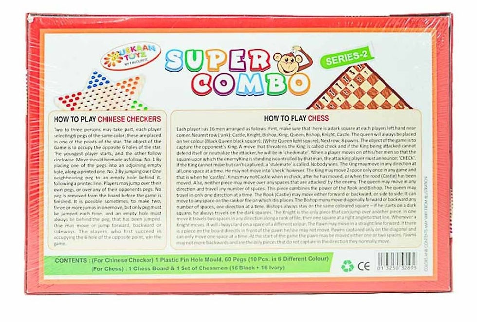 Thumbnail: Super Combo Chess and Chinese Checker