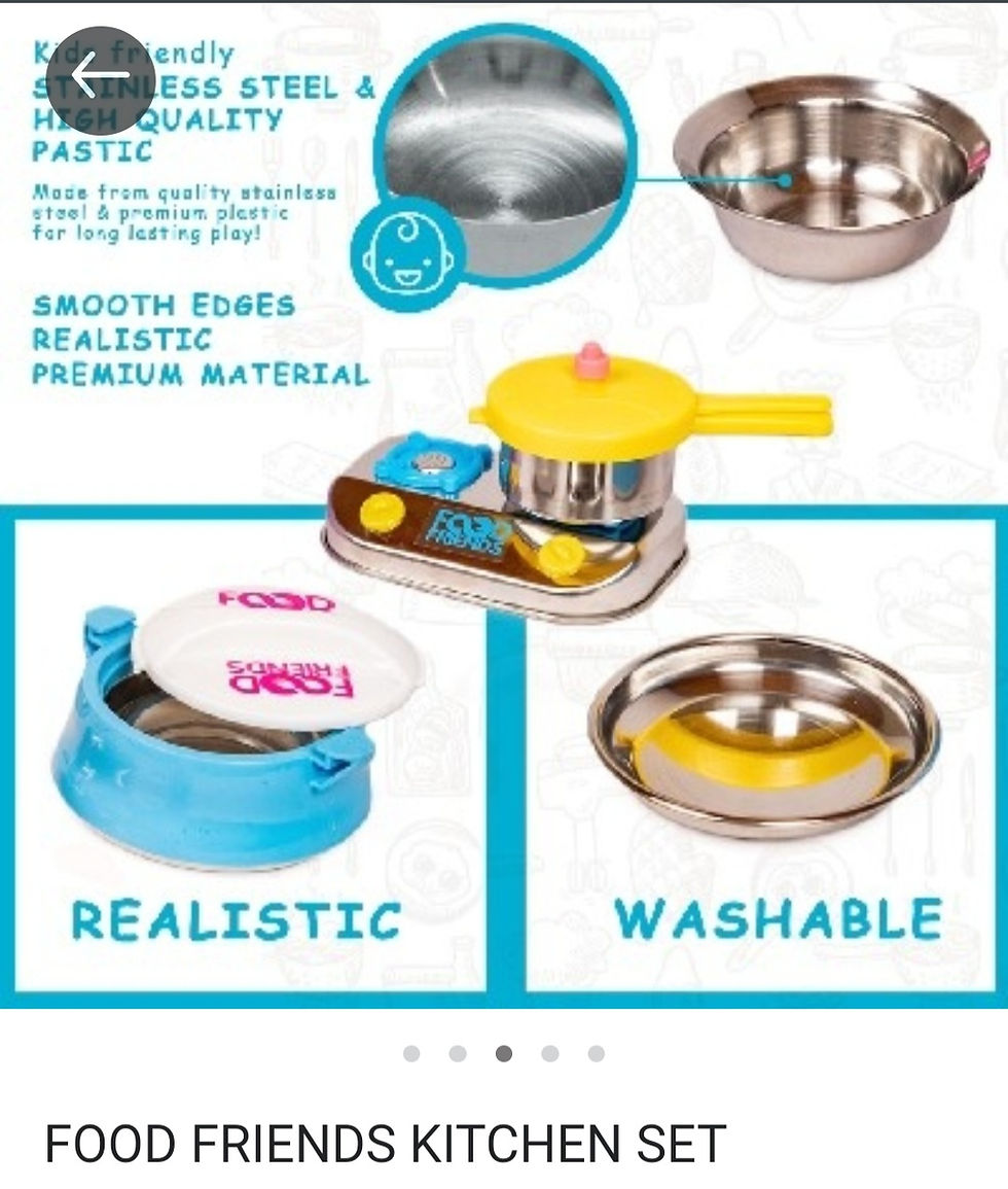 Thumbnail: Realistic Washable Utensils inside Food Friends Kitchen Set