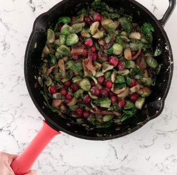 Balsamic Bacon Brussels Sprouts