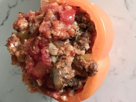 Cauli Stuffed Peppers