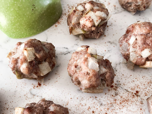 Apple Cinnamon Meatballs