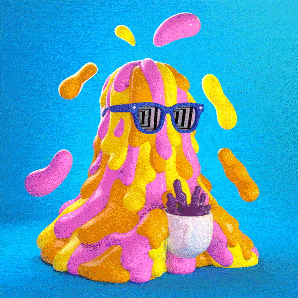 Jawsh Smyth - Power Melt 3D Sculpture 