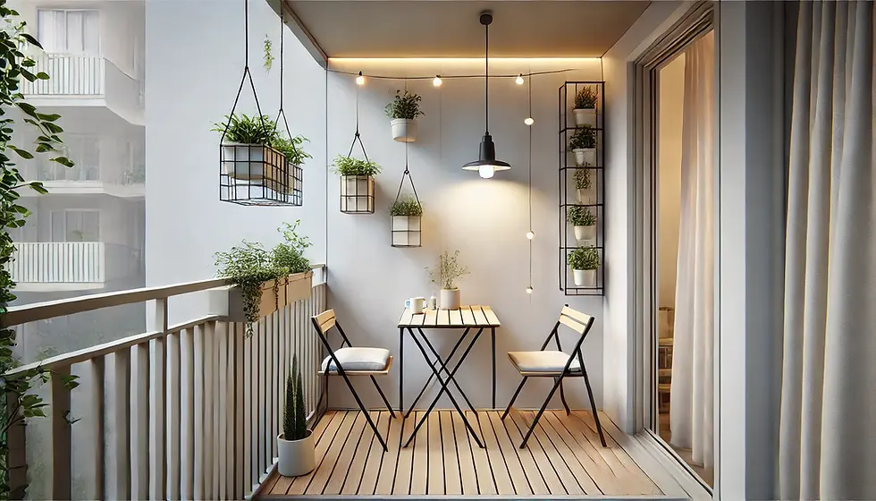 Come arredare un piccolo balconcino in 5 semplici passi