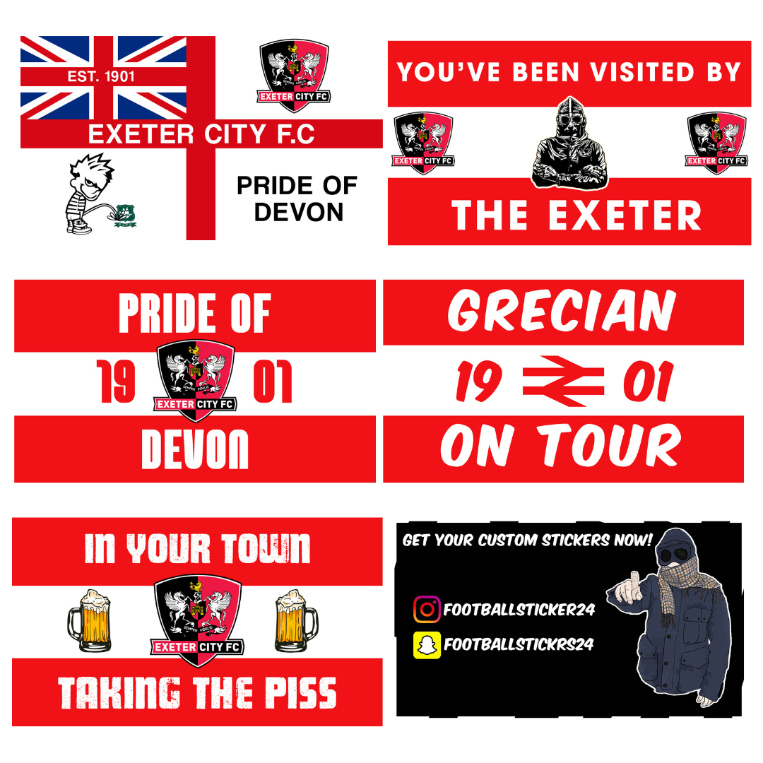 Exeter City Bundle (Pack of 25,50,100)