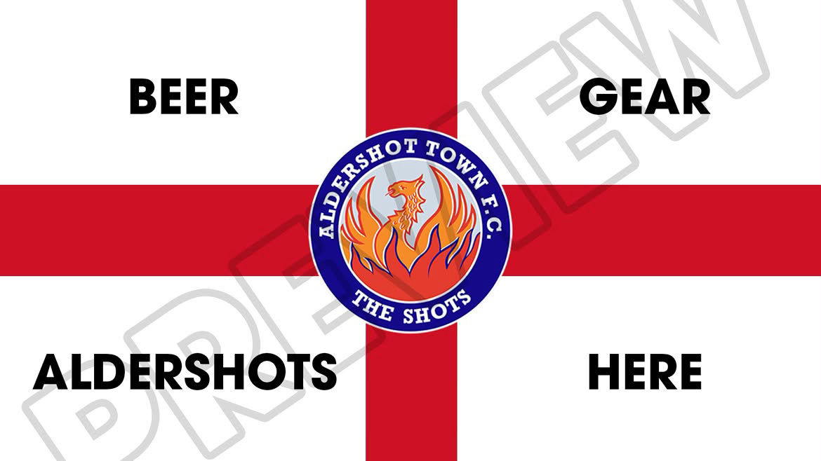Aldershot Town BEER GEAR ENGLAND
