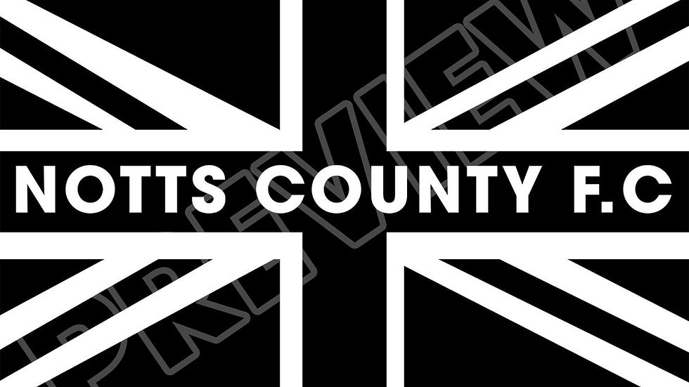 Notts County UNION JACK