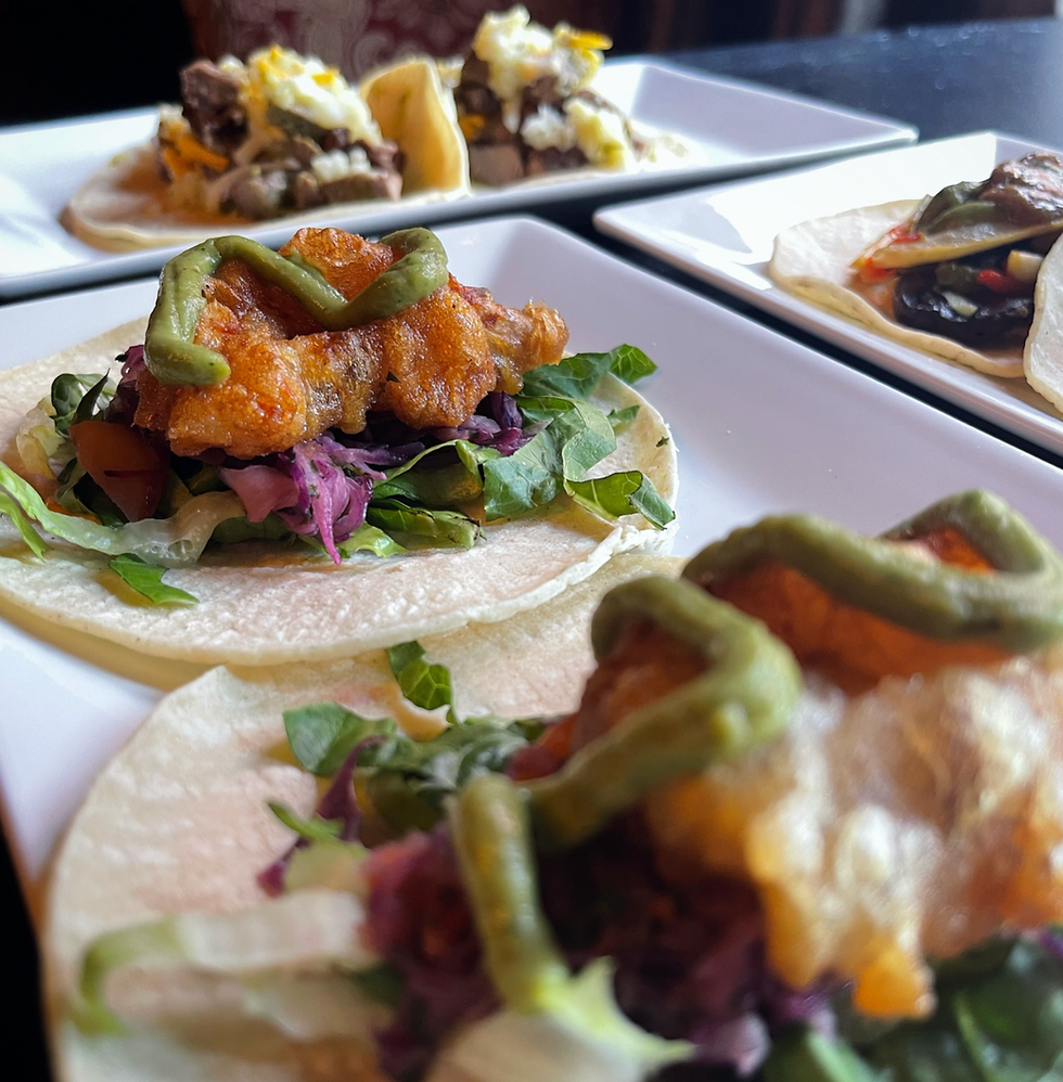 taco Tuesday black and blue photo by tomatillo social