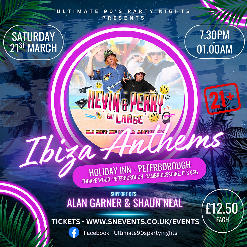 Peterborough Ibiza Night 2026