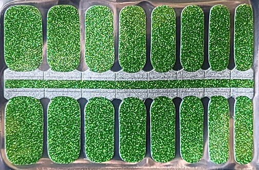 Peridot Green Glitter