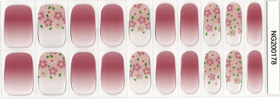 Thumbnail: Spring Romance - Premium Semi-Cured Gel Wraps