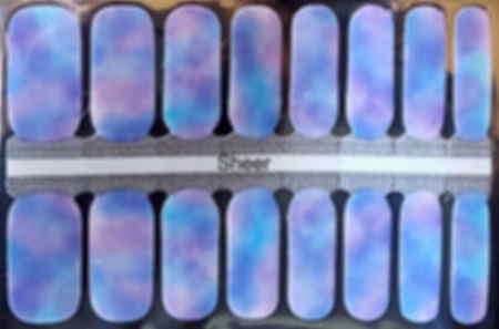 Sheer Pastel Rainbow Marble - ZB Series