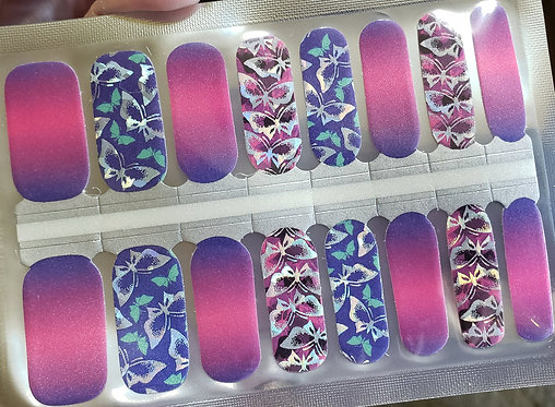 Holo Ombre Butterflies