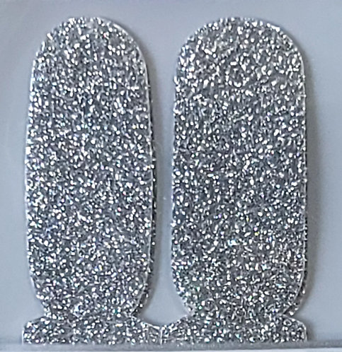 Silver Glitter - Accents