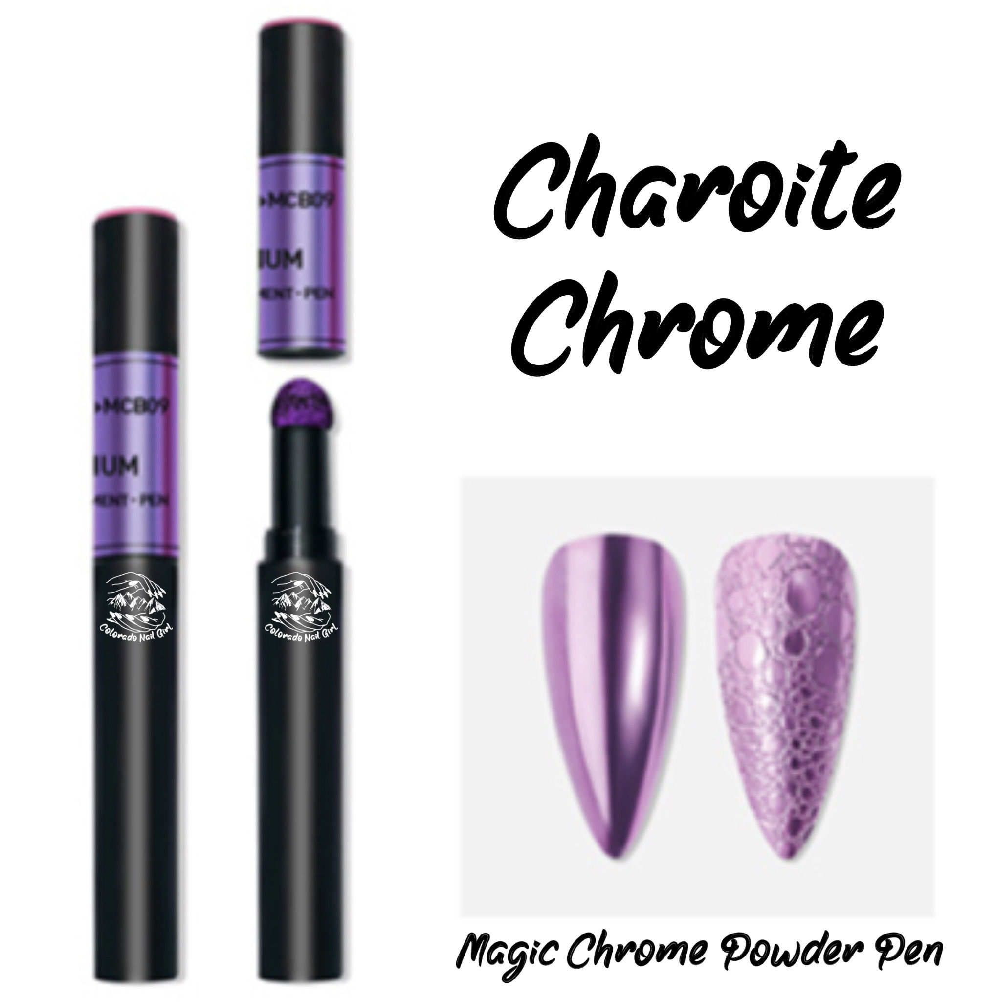 Charoite - Magic Chrome Powder Pen