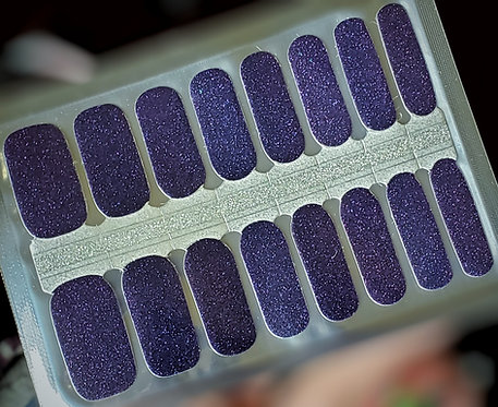 Sparkling Dark Blue/Purple Glitter