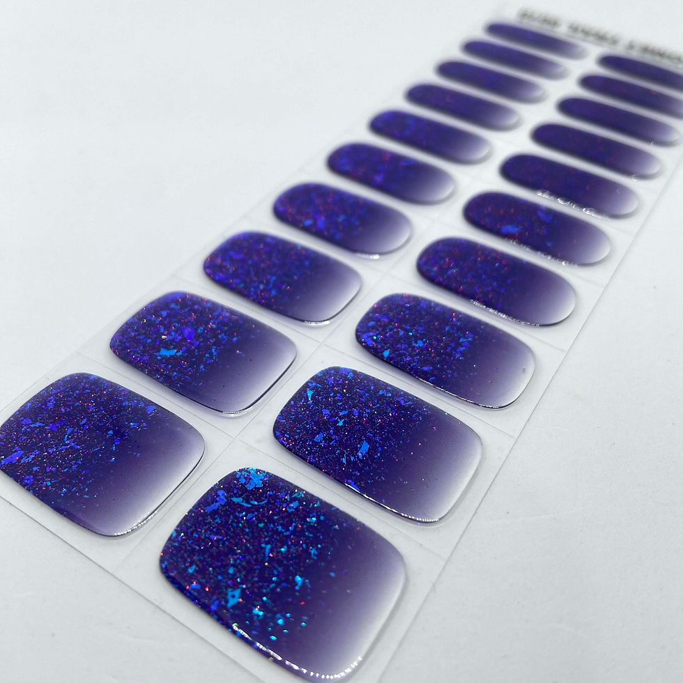 Thumbnail: Comet Trail - Premium Semi-Cured Gel Wraps