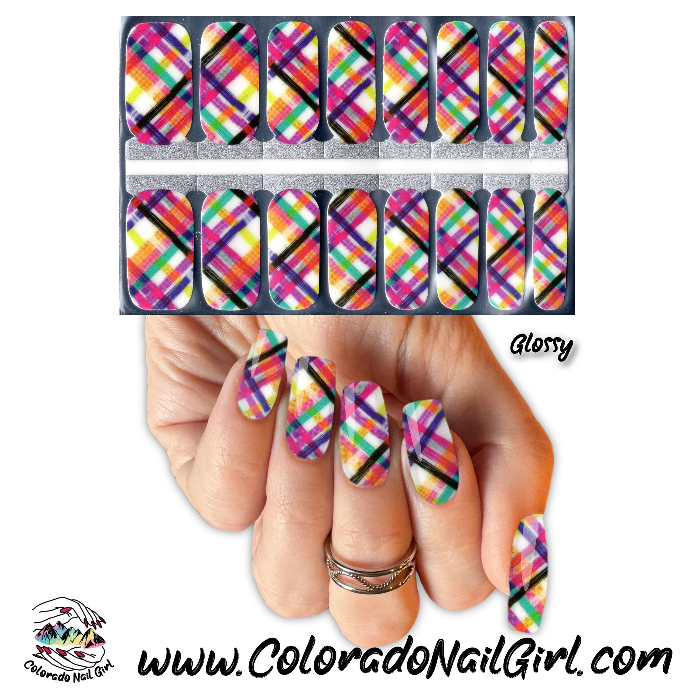 Springy Rainbow Crosshatch - ZB Series