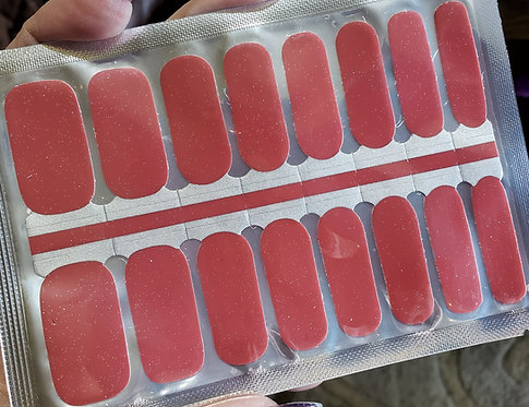Muted Shimmer Coral