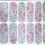 Thumbnail: Pearly Teal & Lilac Paisley - JK Series