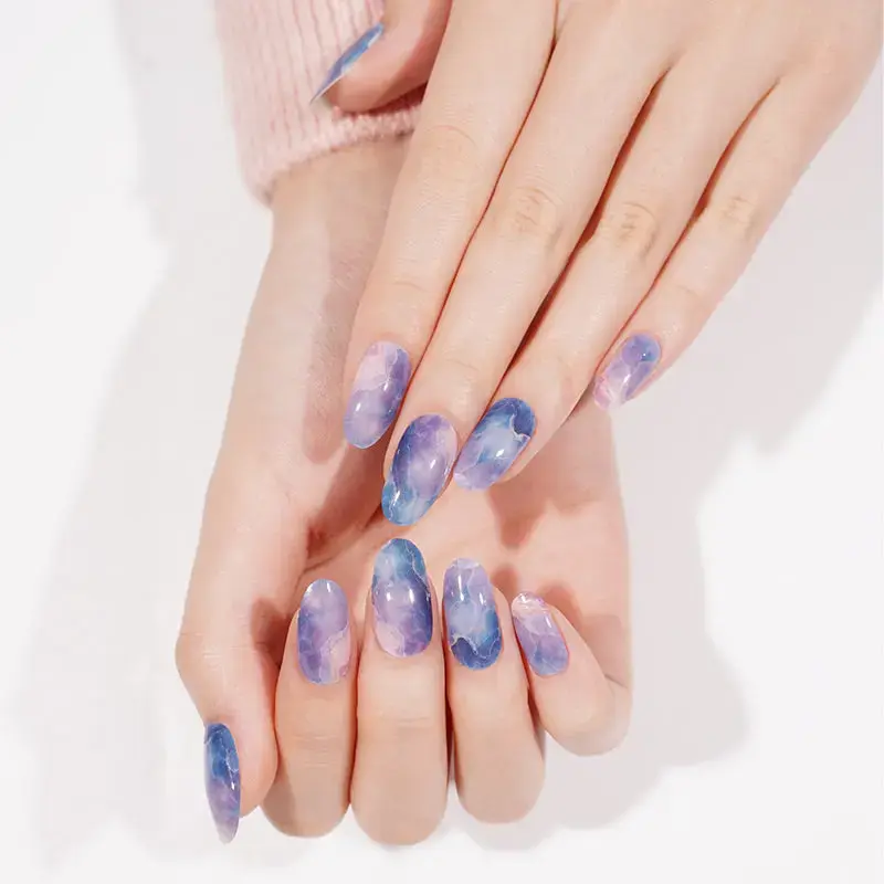 Thumbnail: Cape Cod Swirl - Premium Semi-Cured Gel Wraps