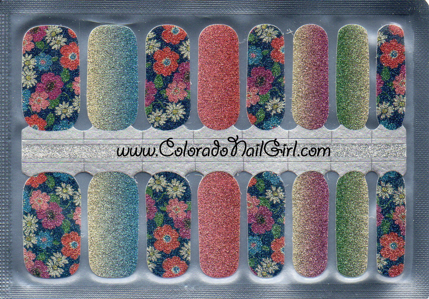 Glistening Ombre Floral - ZB Series