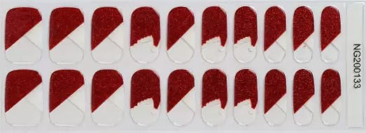 Thumbnail: Santa Hats Overlay - Premium Semi-Cured Gel Wraps