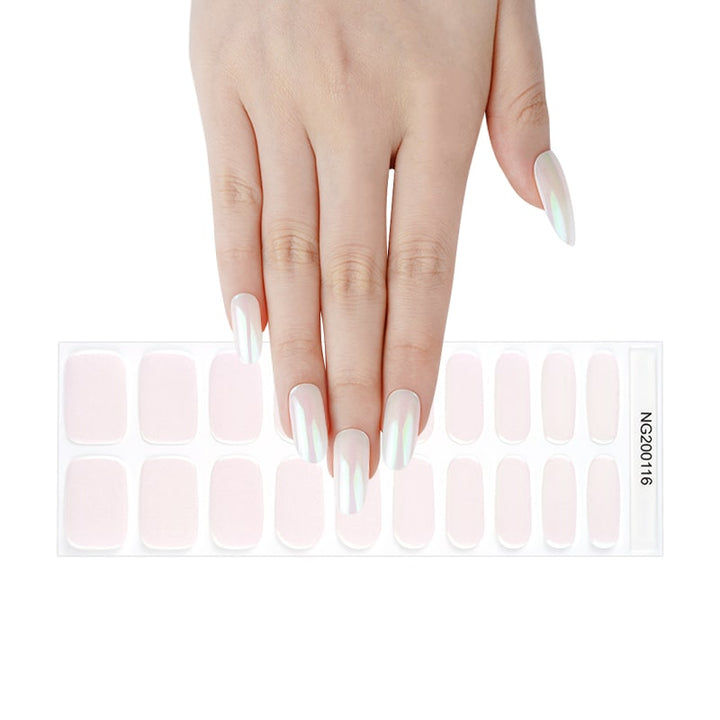 Thumbnail: Glazed Donut Emerald - Premium Semi-Cured Gel Wraps