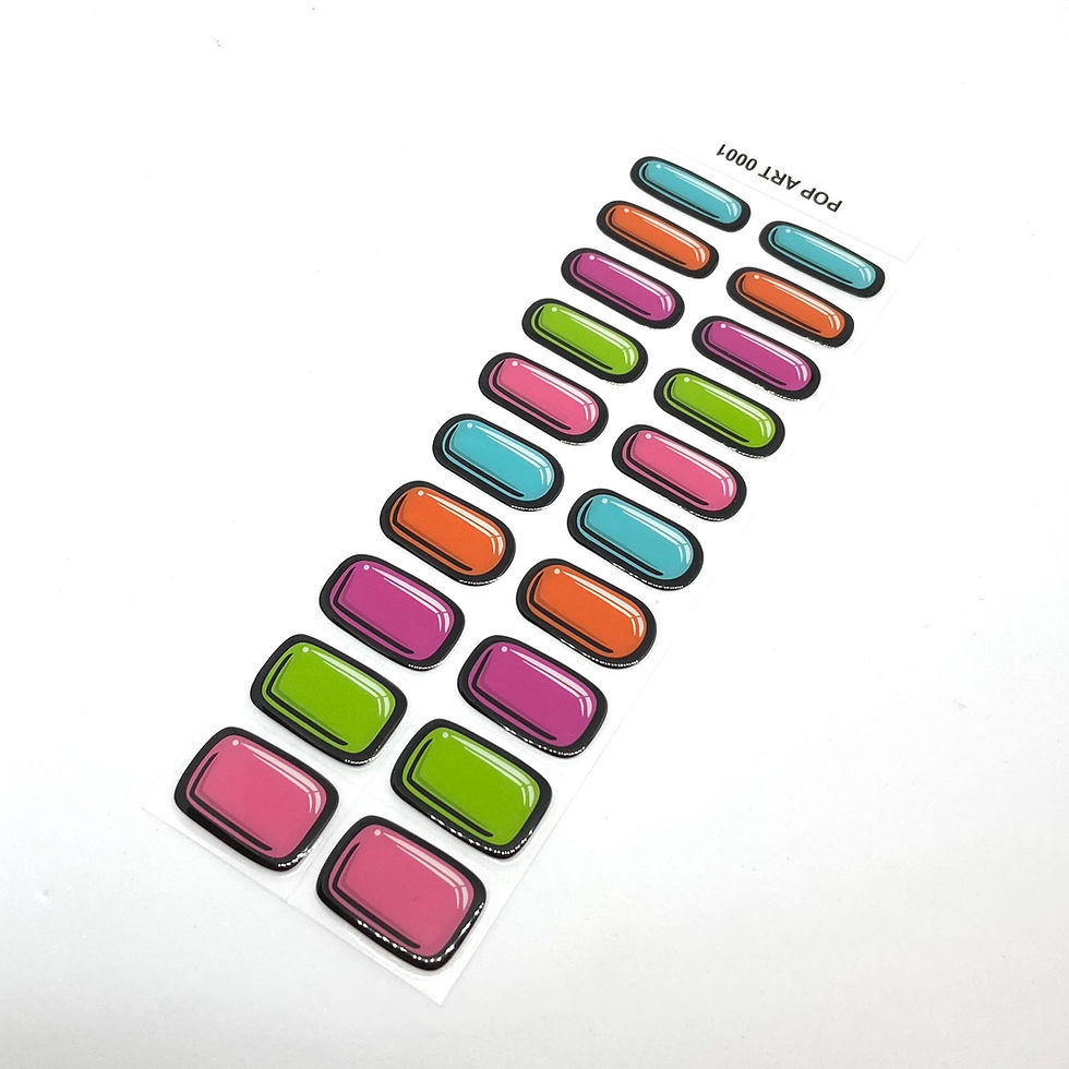 Thumbnail: Pop Art - Premium Semi-Cured Gel Wraps