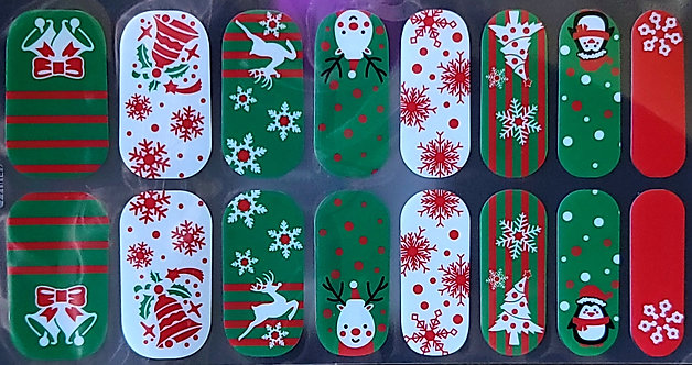 Green Christmas with Accents