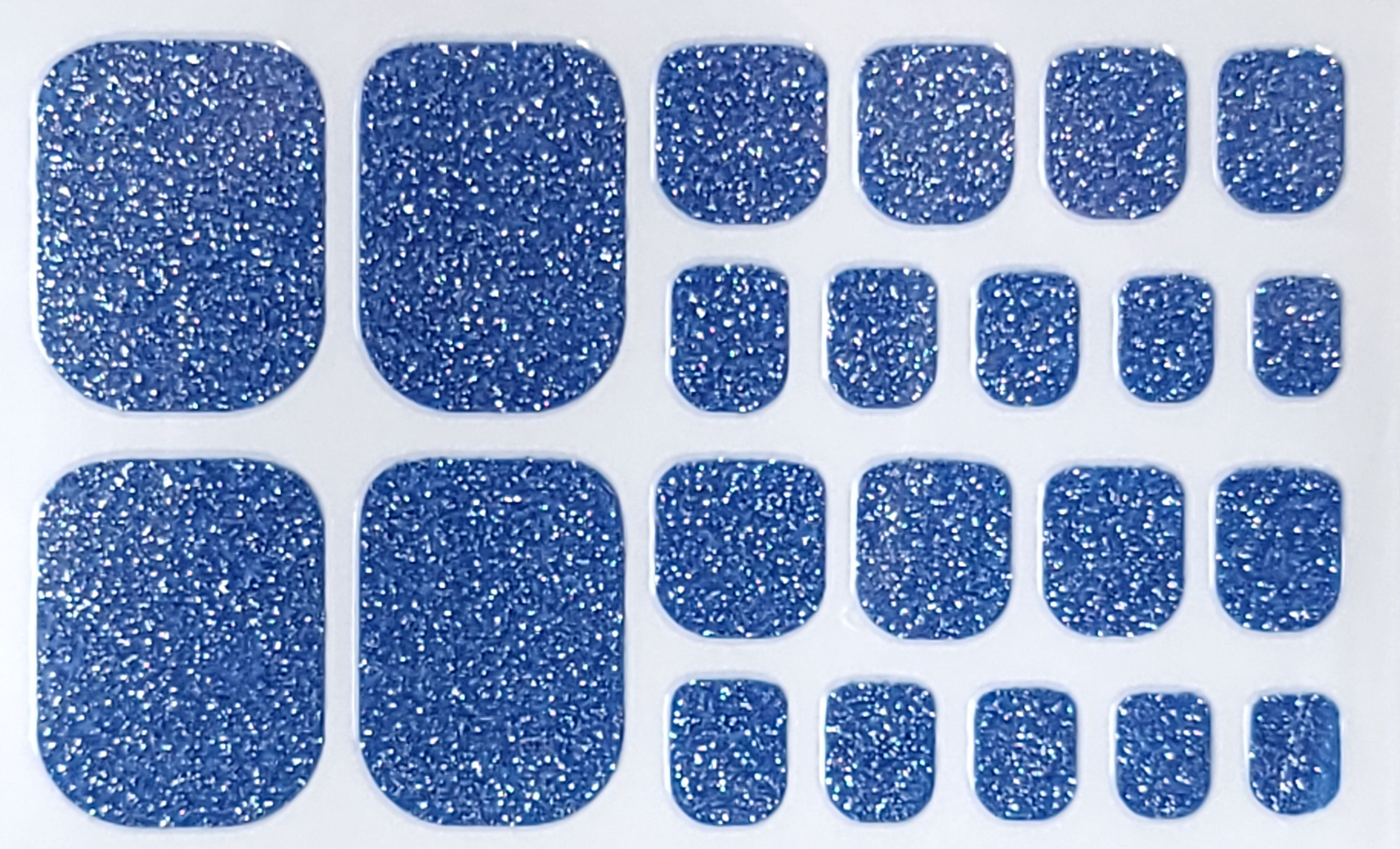Denim Blue Glitter - Pedi/Toes