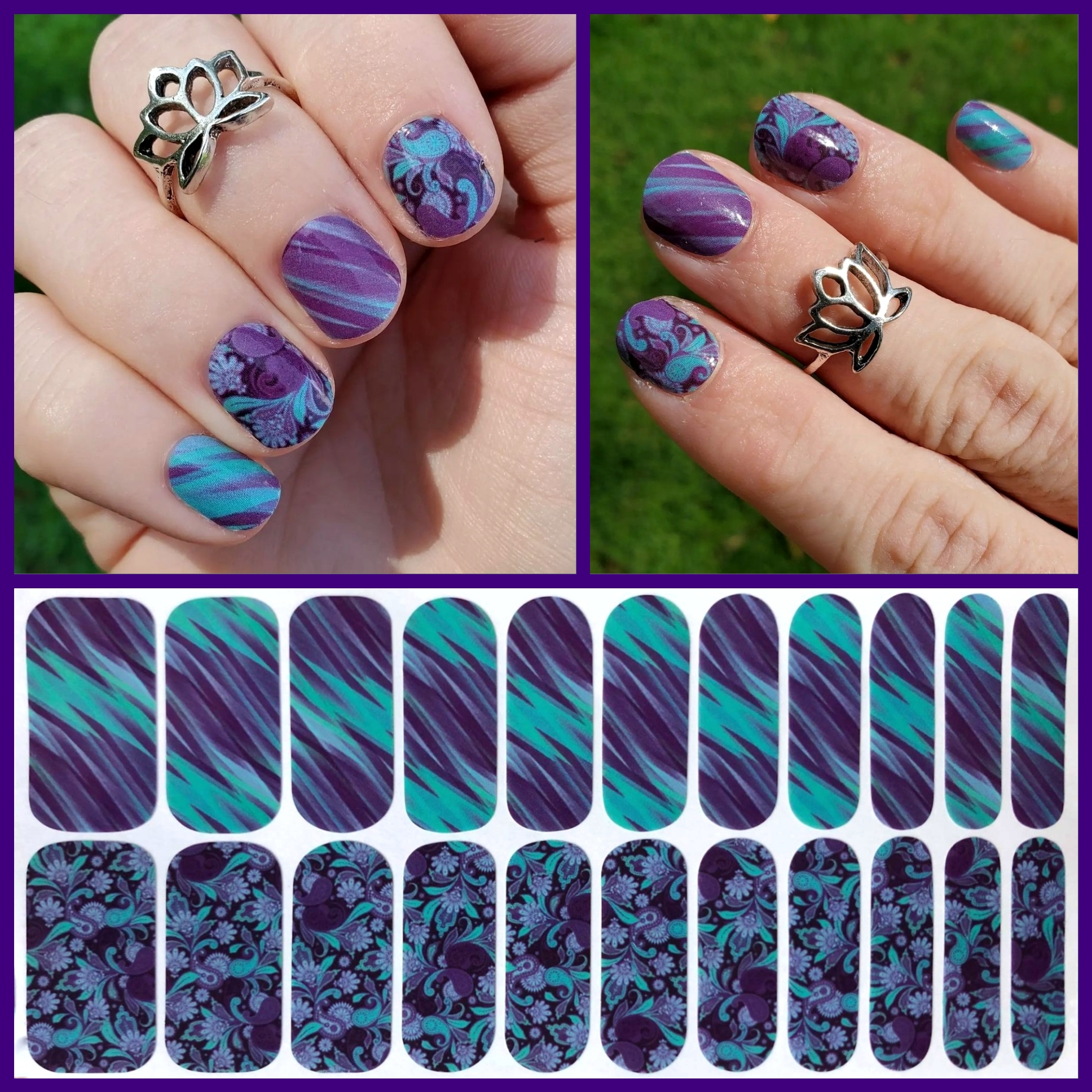 Ultraviolet Paisley - CNG Exclusive JK Series